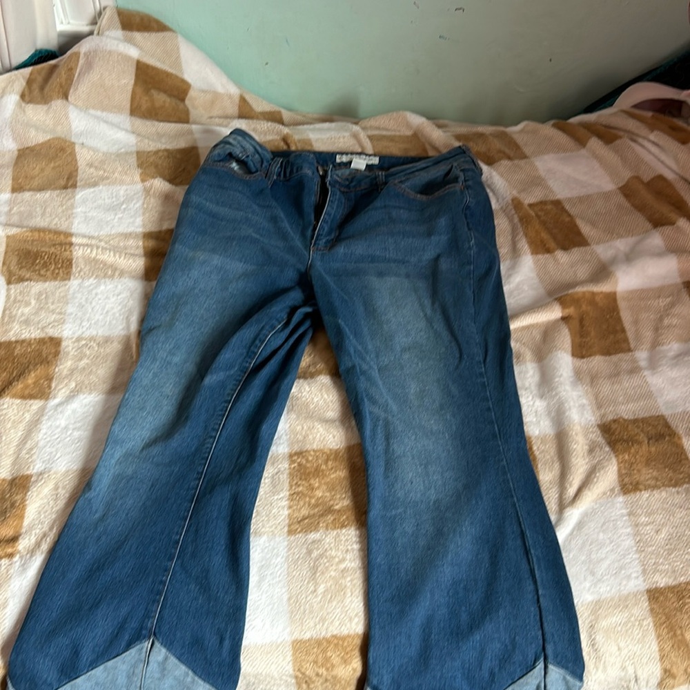 cute flare jeans